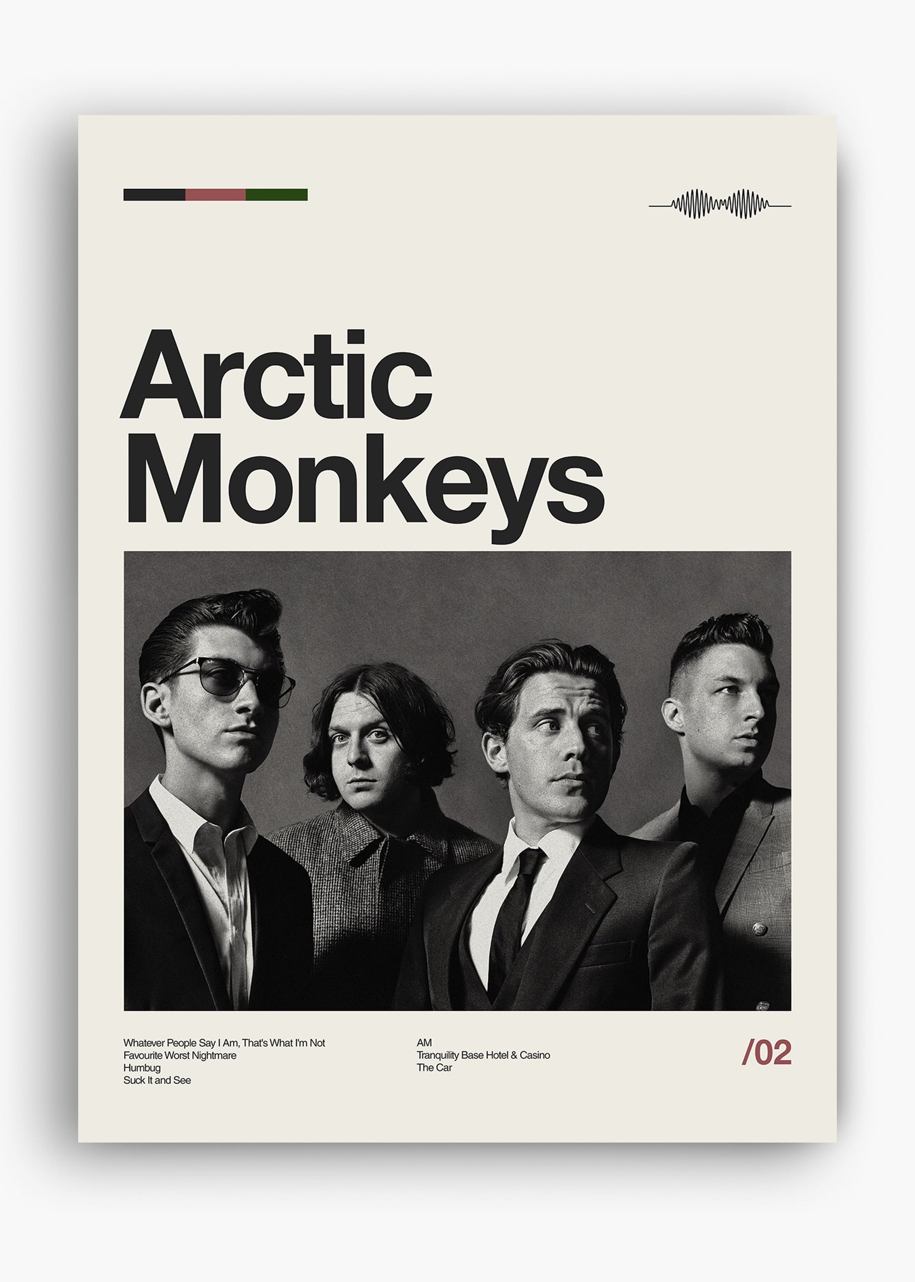 Quadro Arctic Monkeys Banda