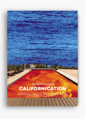 Quadro Red Hot Chili Peppers Californication Capa