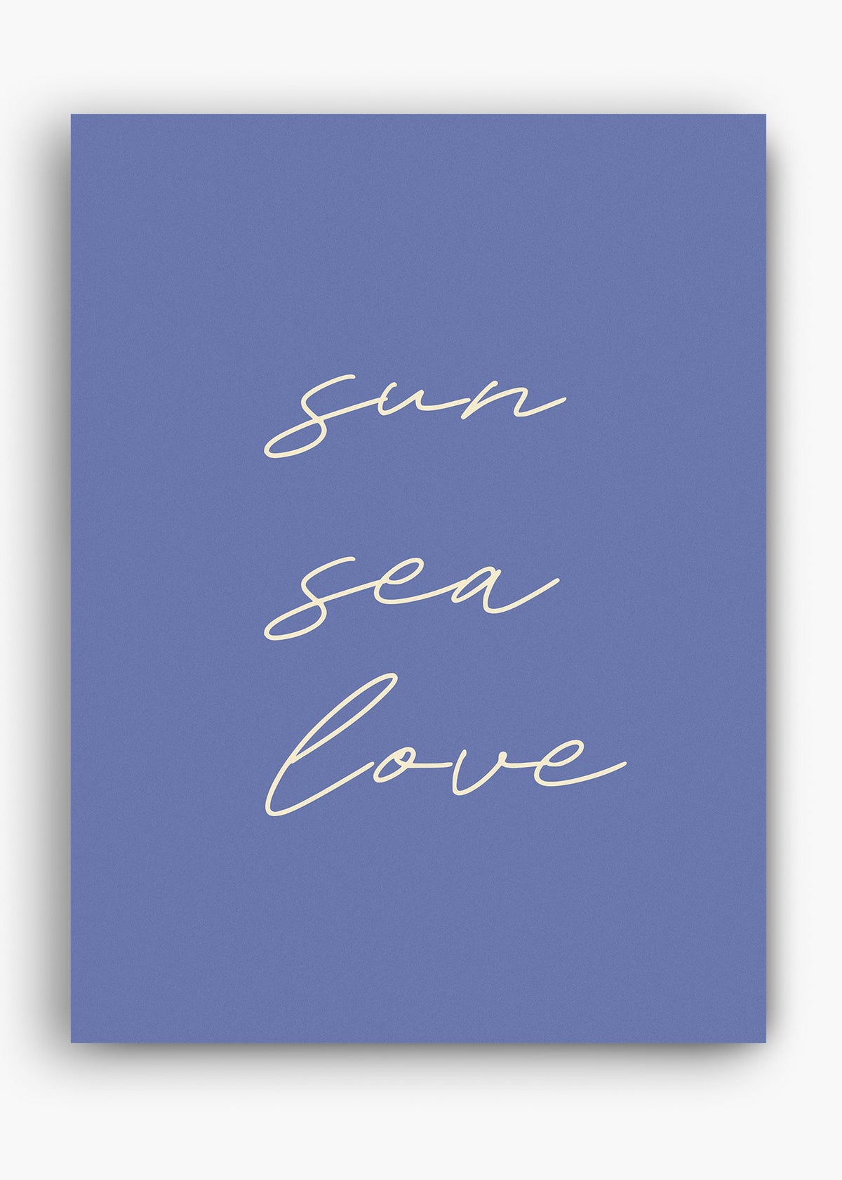 Quadro Sea Sun Love
