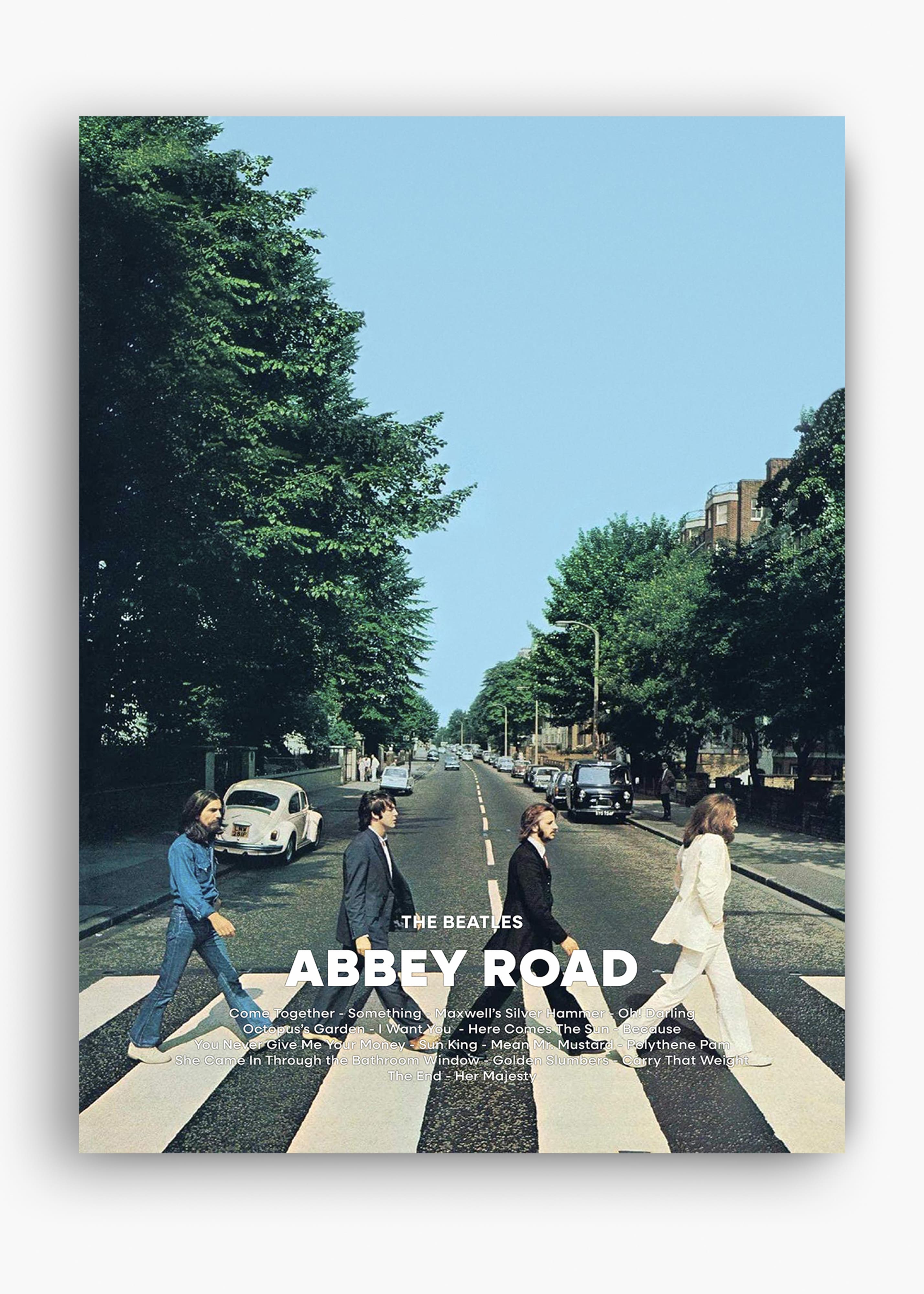 Quadro The Beatles Abbey Road Capa