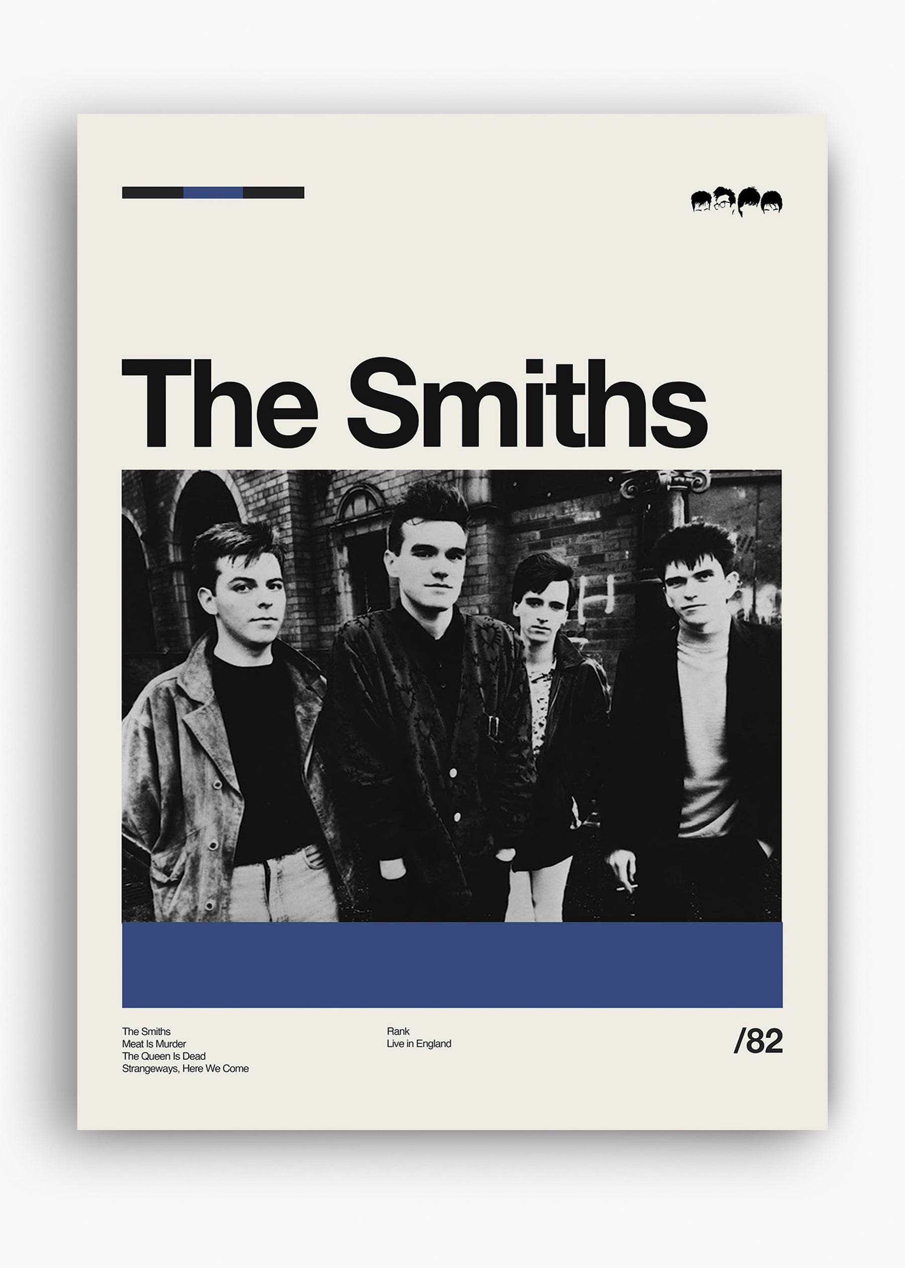 Quadro The Smiths Banda