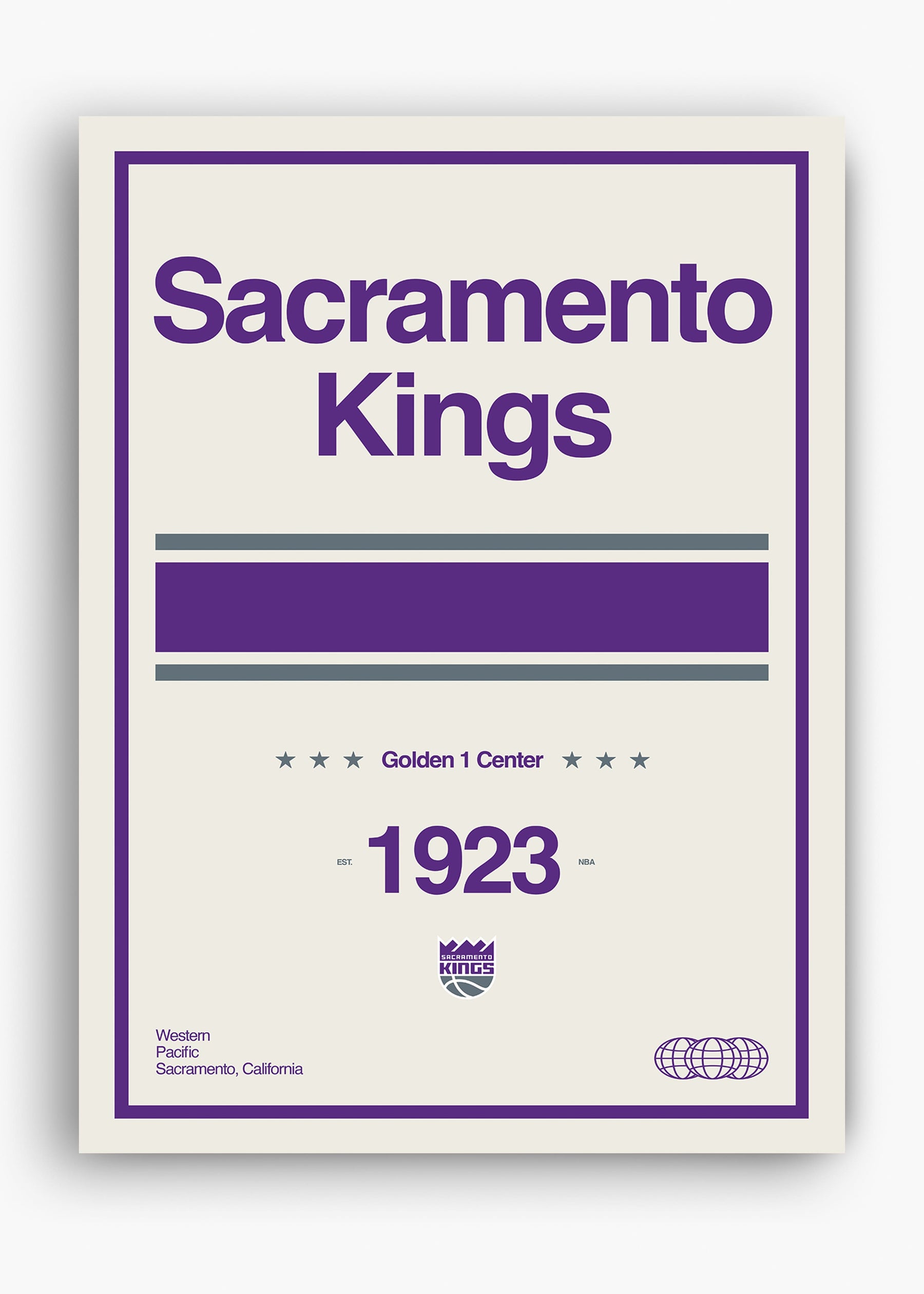 Quadro NBA Sacramento Kings