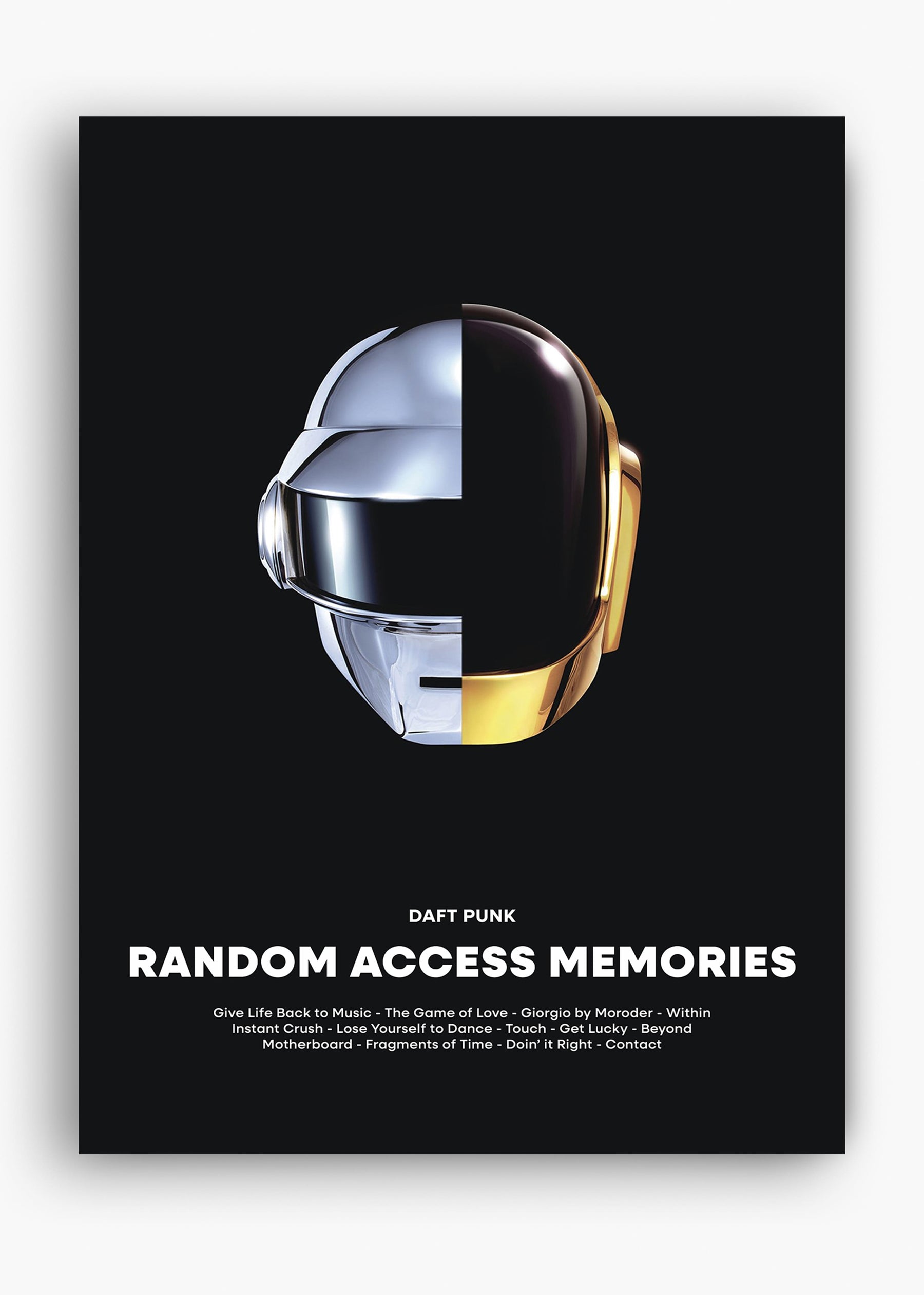 Quadro Daft Punk Random Access Memories Capa