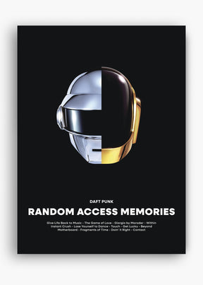 Quadro Daft Punk Random Access Memories Capa