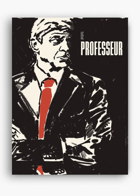 Quadro Arsene Wenger Le Professeur - Arsenal