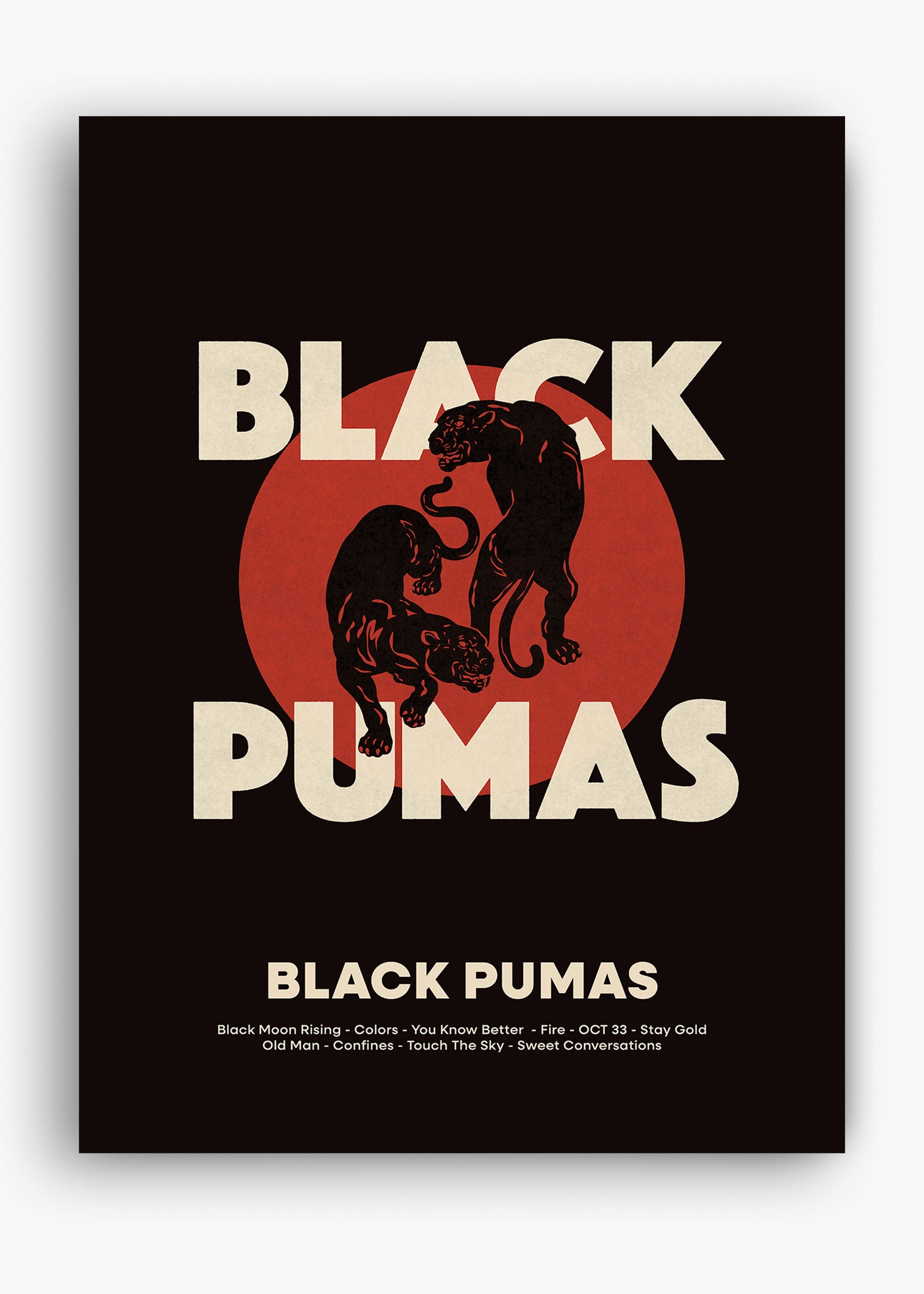 Quadro The Black Pumas - Black Pumas Capa