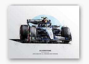 Quadro Lewis Hamilton Silverstone 2024