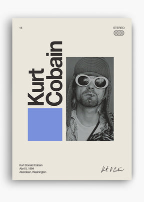 Quadro Signature Kurt Cobain