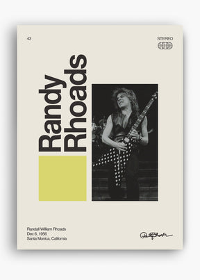 Quadro Signature Randy Rhoads