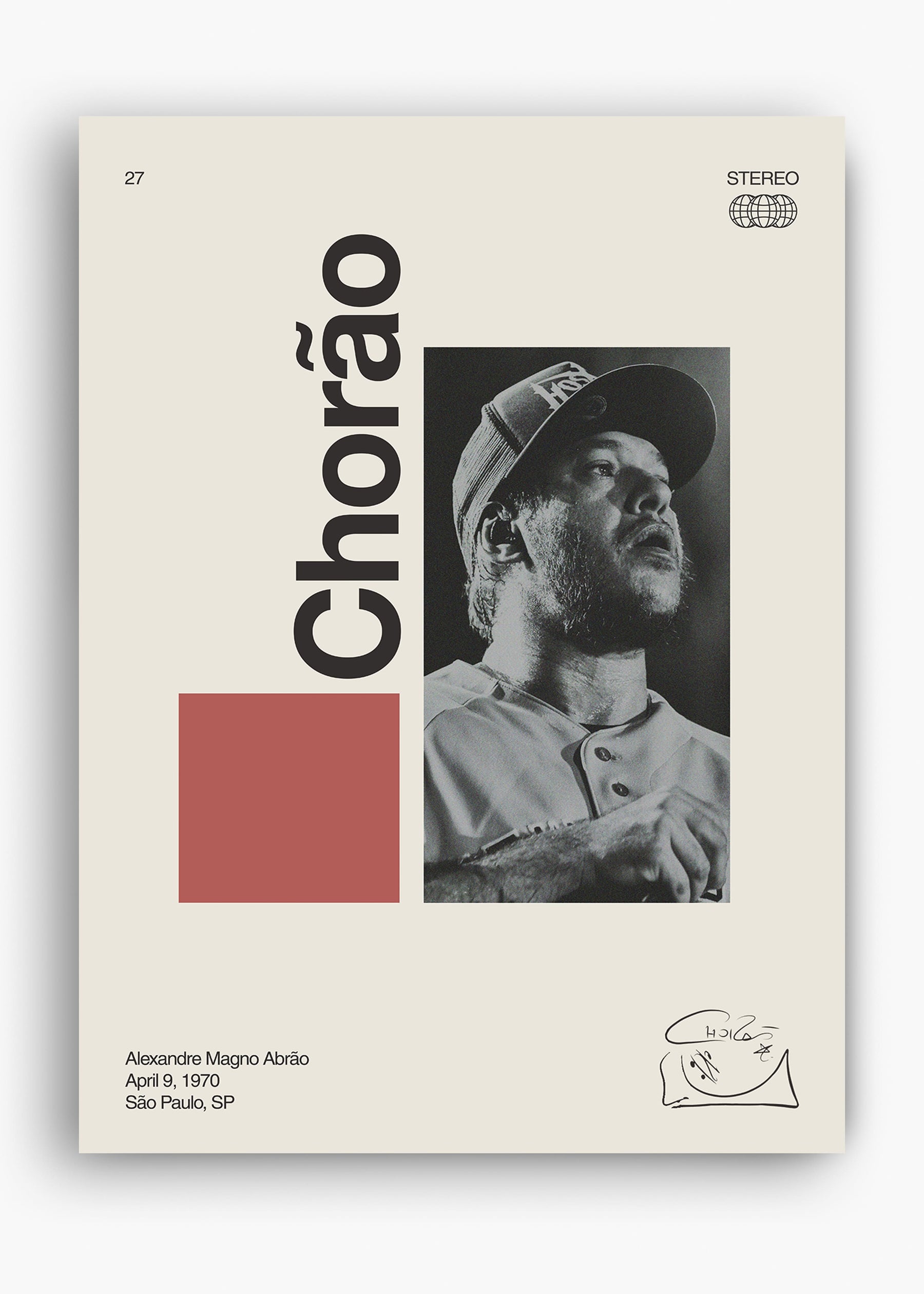 Quadro Signature Chorão