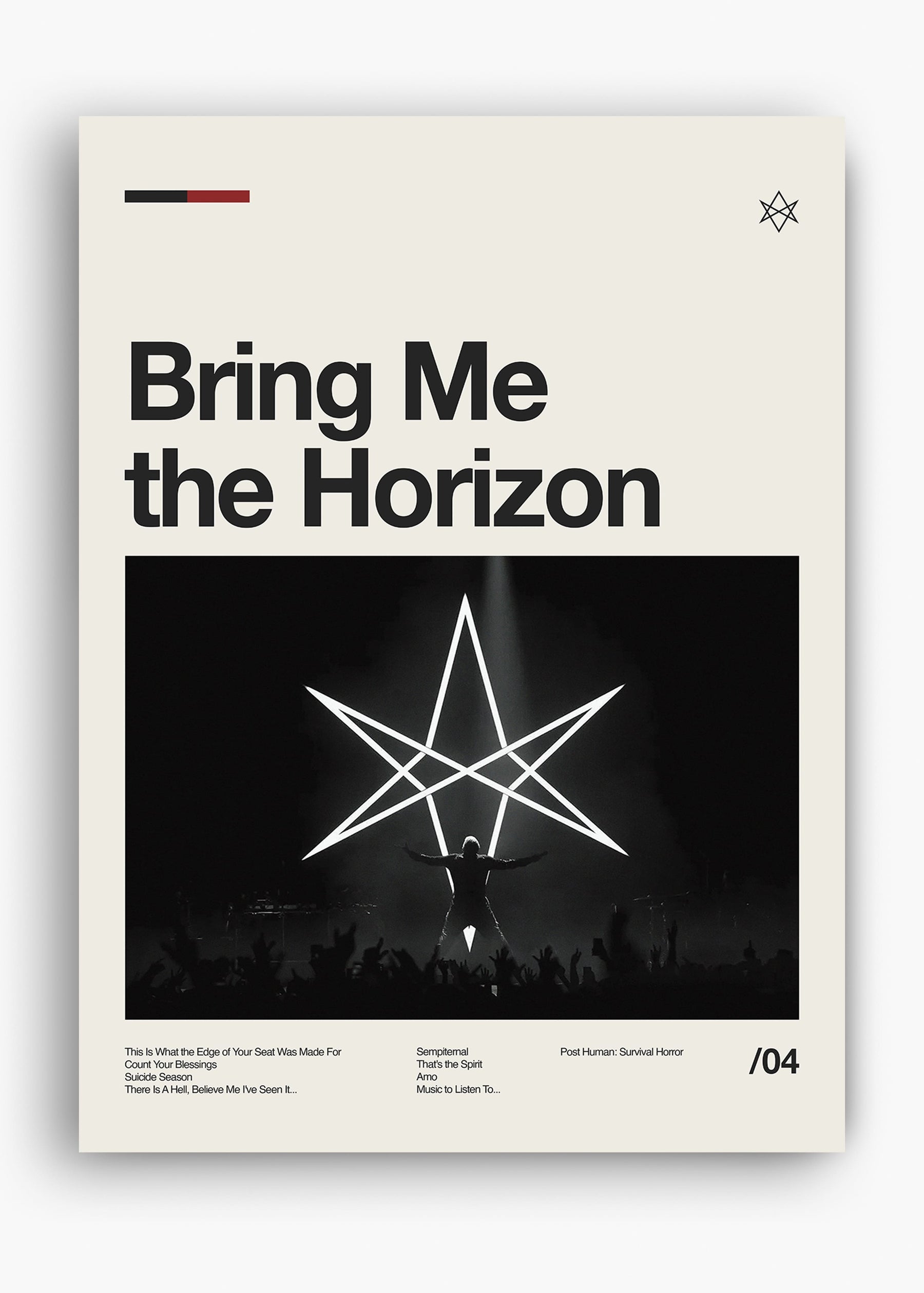 Quadro Bring Me The Horizon II Banda