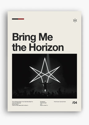 Quadro Bring Me The Horizon II Banda
