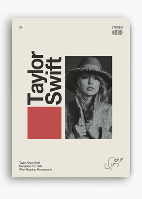 Quadro Signature Taylor Swift