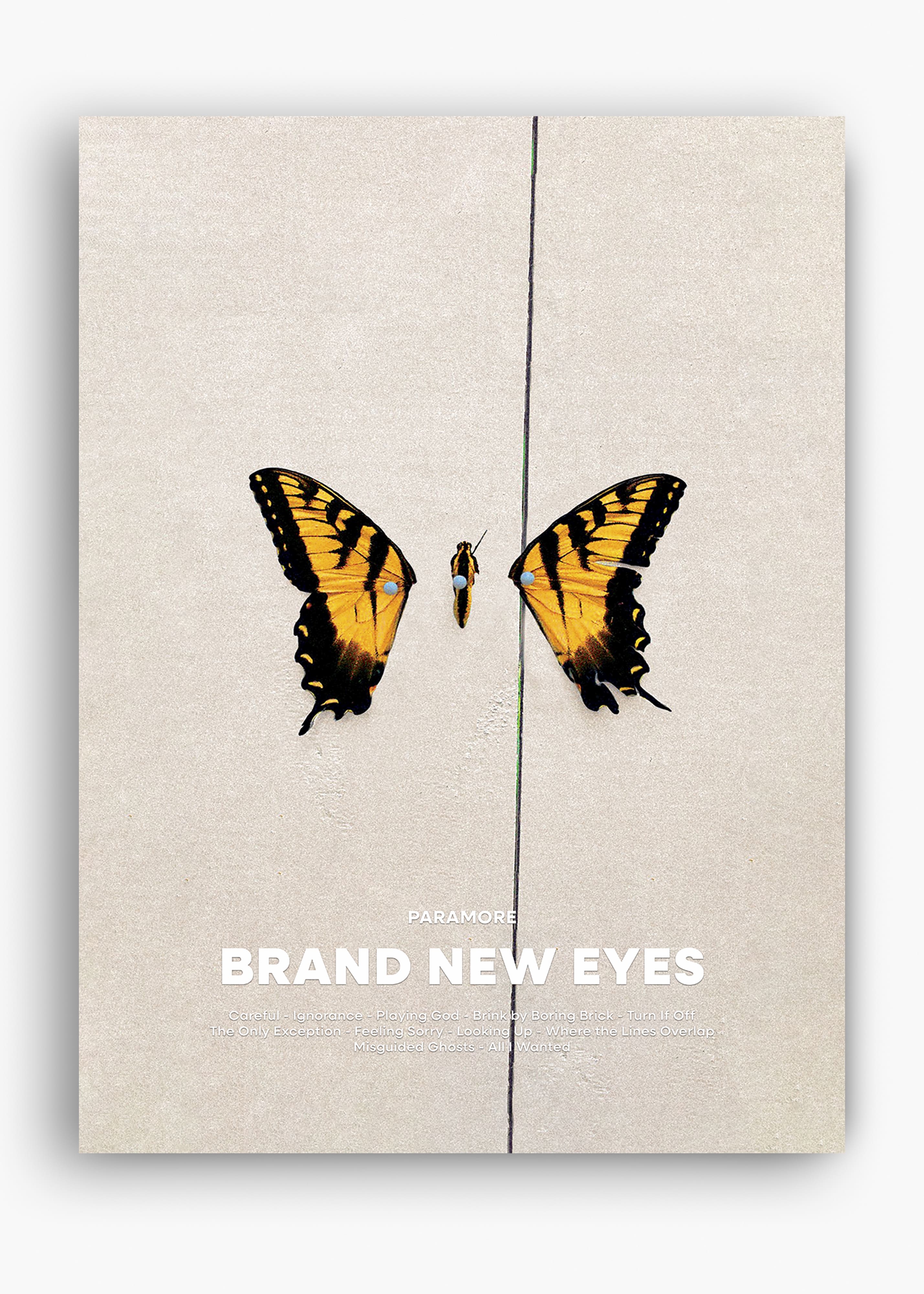 Quadro Paramore Brand New Eyes Capa