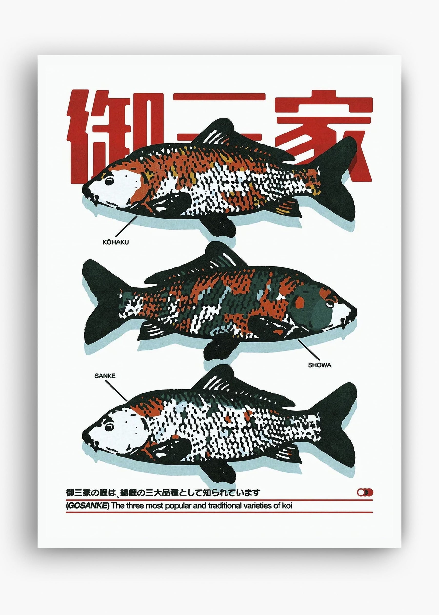 Quadro Koi Fish