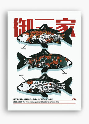 Quadro Koi Fish