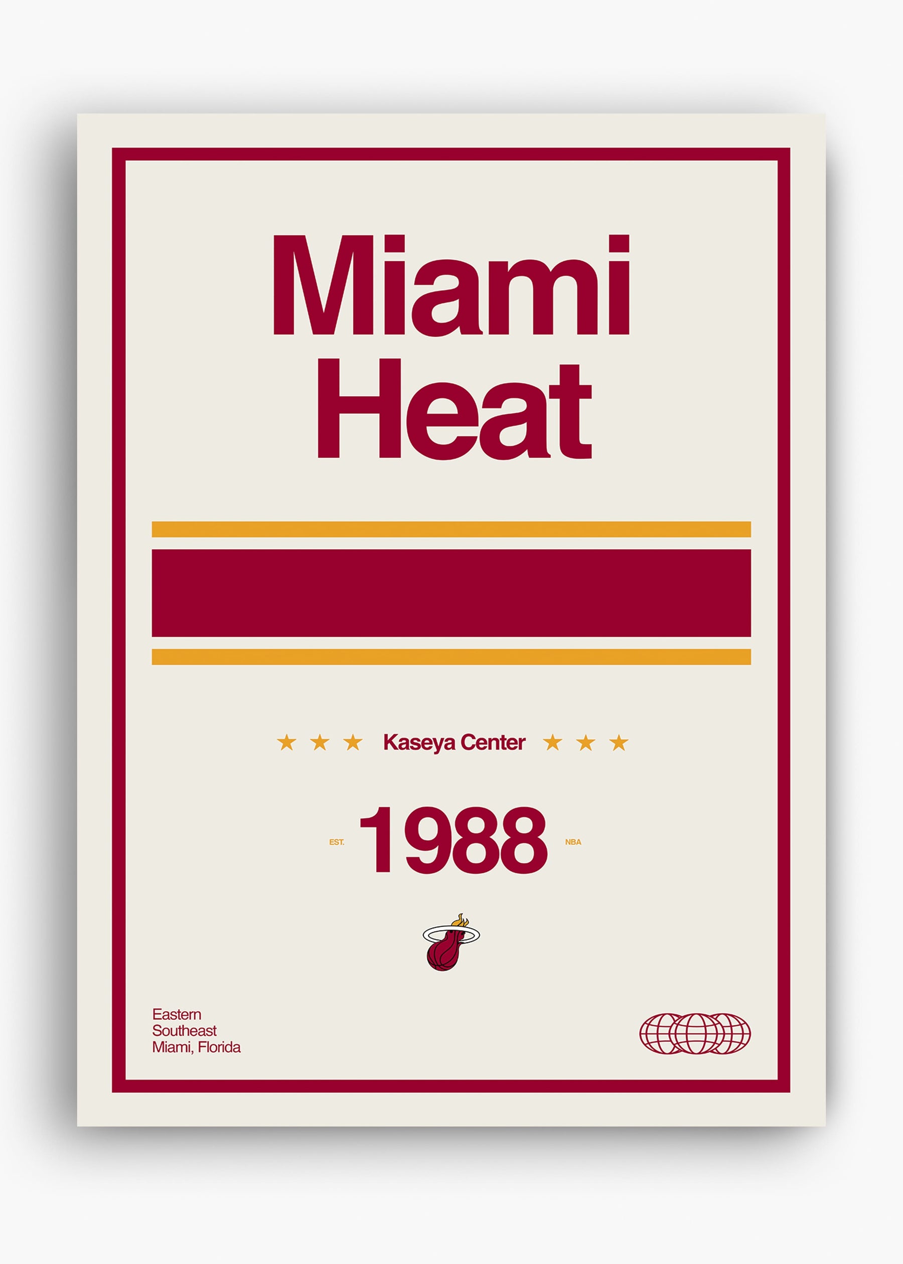 Quadro NBA Miati Heat