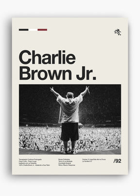 Quadro Charlie Brown Jr Banda