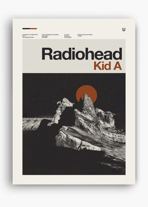 Quadro Radiohead Kid A