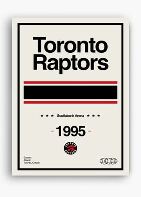 Quadro NBA Toronto Raptors