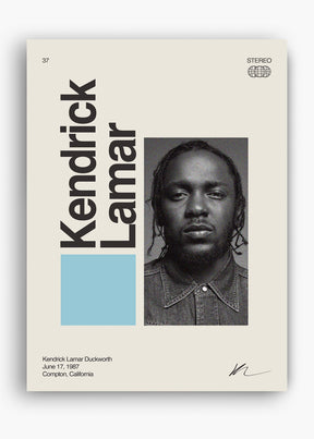 Quadro Signature Kendrick Lamar