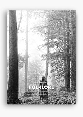 Quadro Taylor Swift Folklore Capa