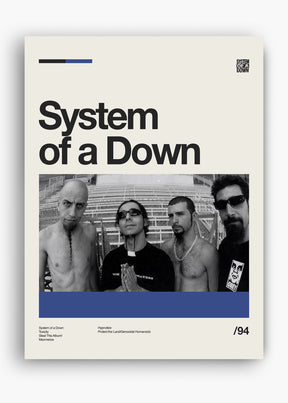 Quadro System of a Down Banda