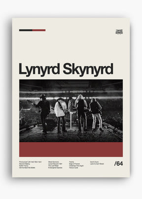 Quadro Lynyrd Skynyrd Banda