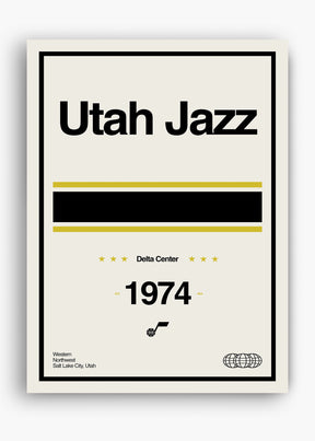 Quadro NBA Utah Jazz