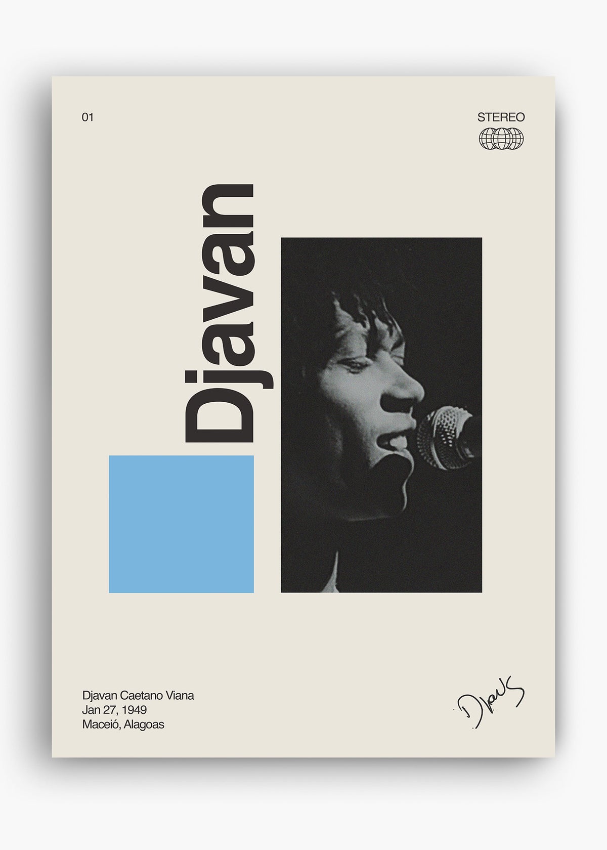 Quadro Signature Djavan