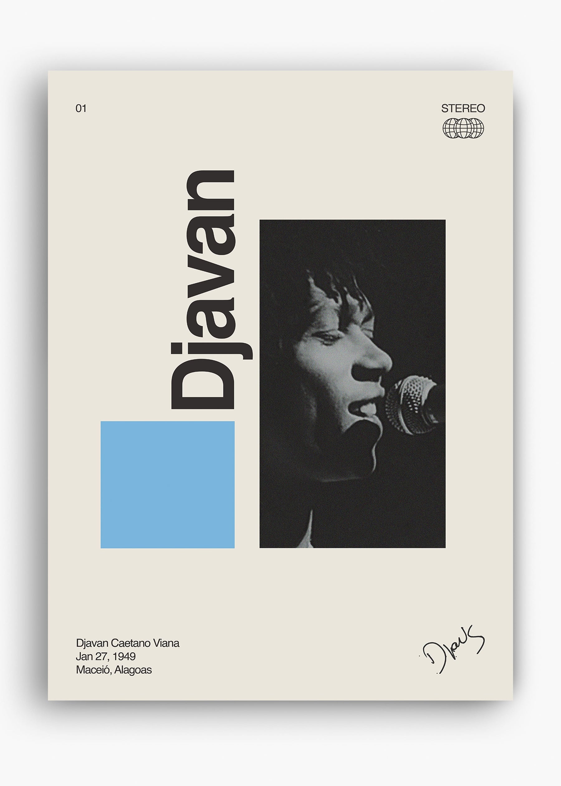 Quadro Signature Djavan
