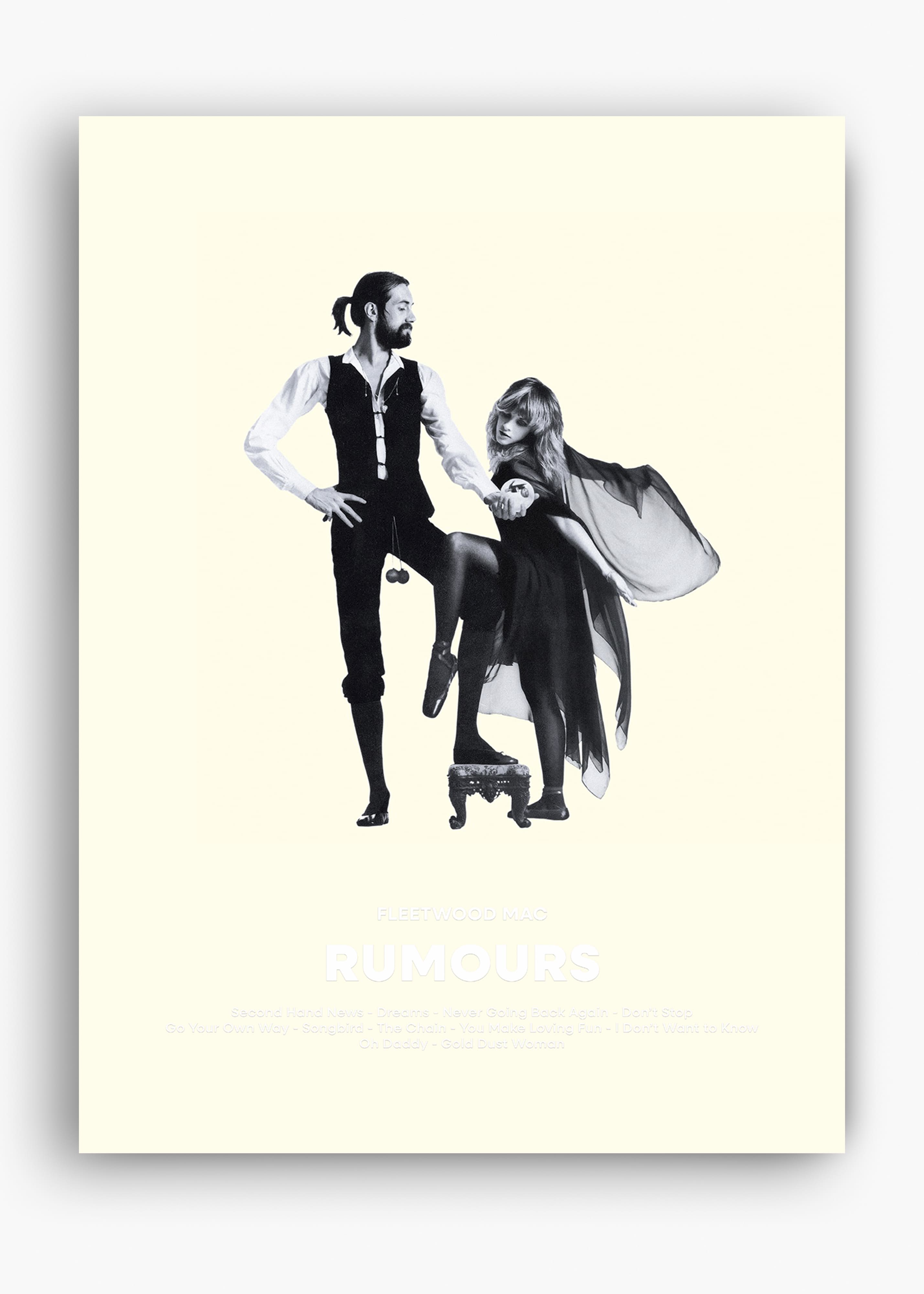 Quadro Fleetwood Mac Rumours Capa