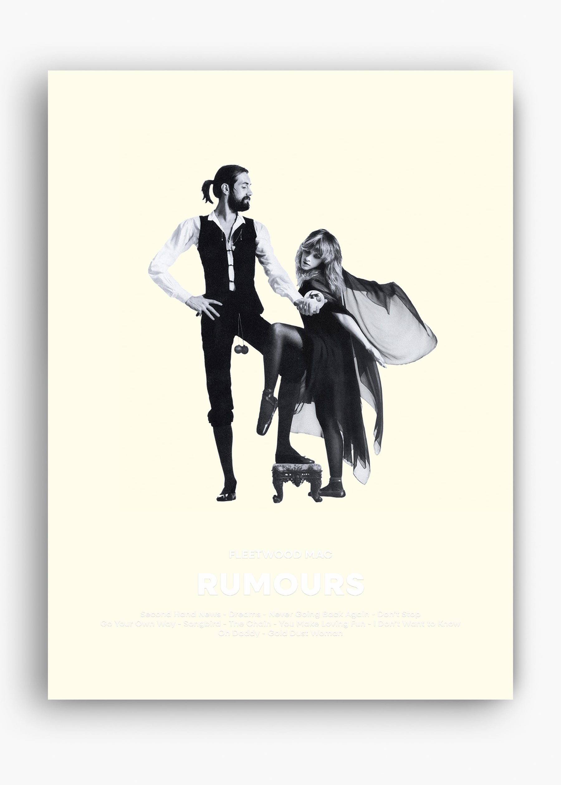 Quadro Fleetwood Mac Rumours Capa