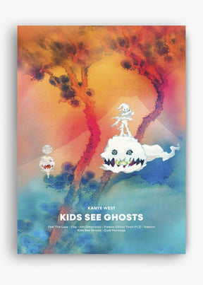 Quadro Kanye West Kids See Ghost Capa