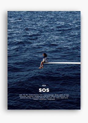 Quadro SZA SOS Capa
