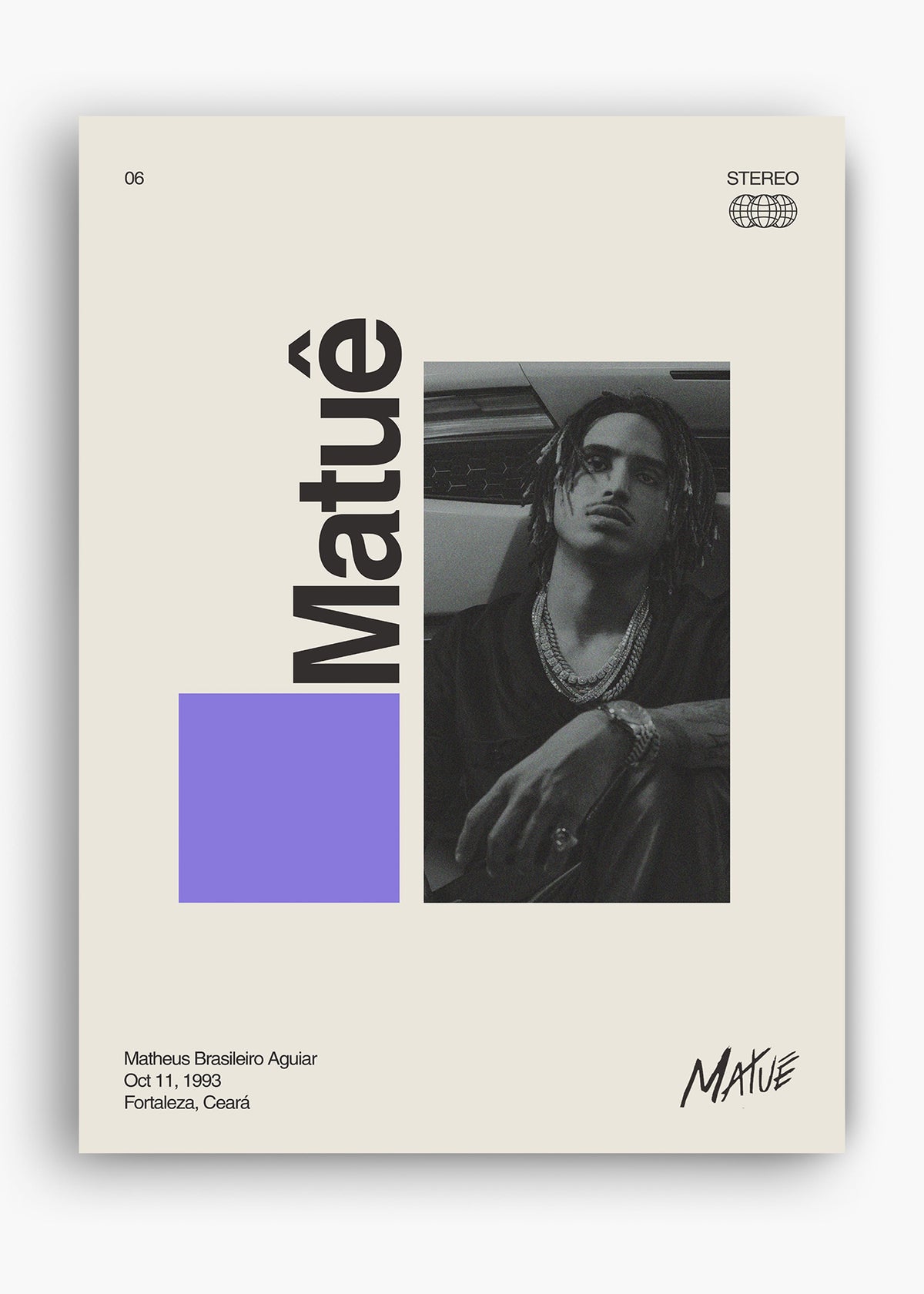 Quadro Signature Matuê