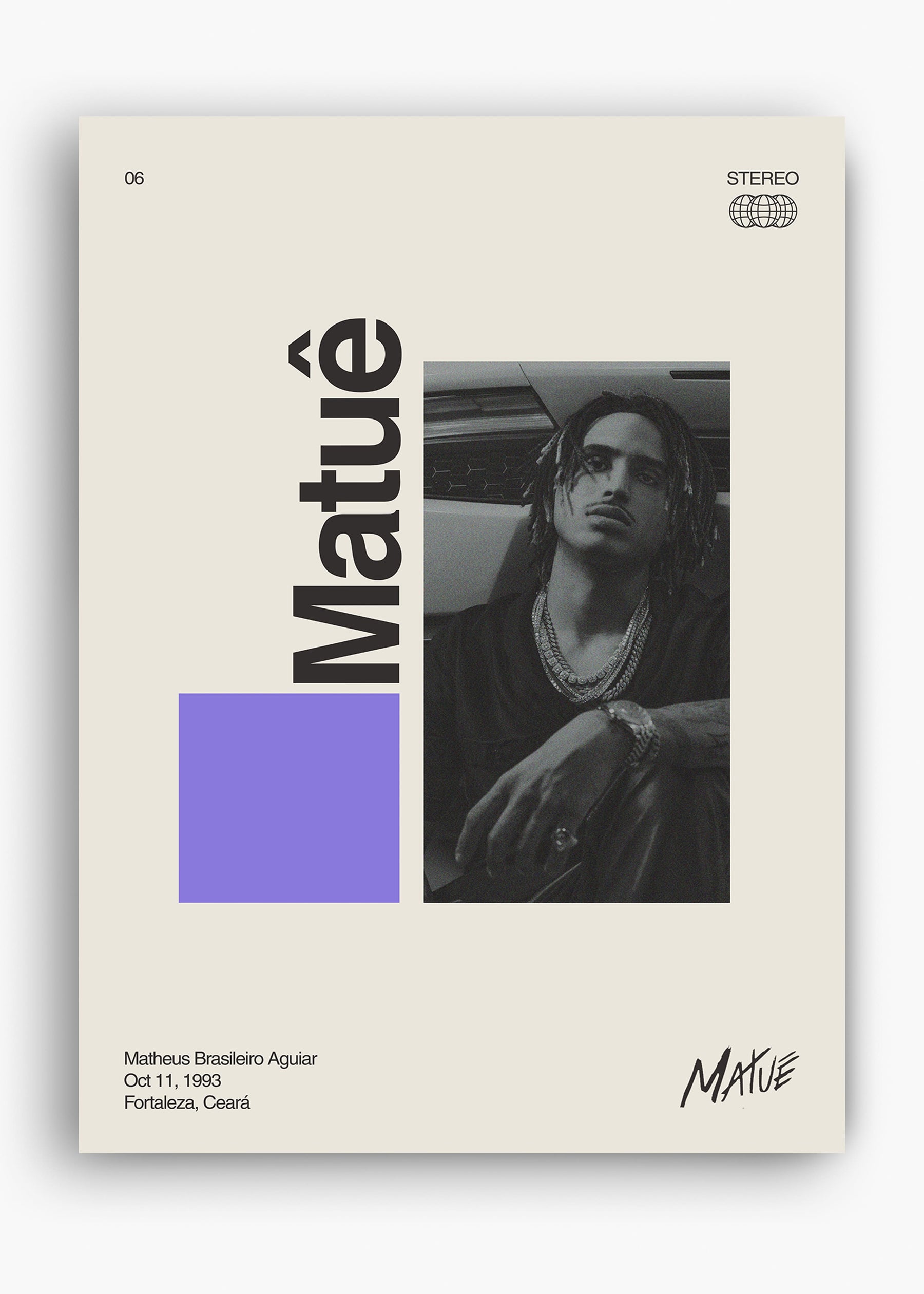 Quadro Signature Matuê
