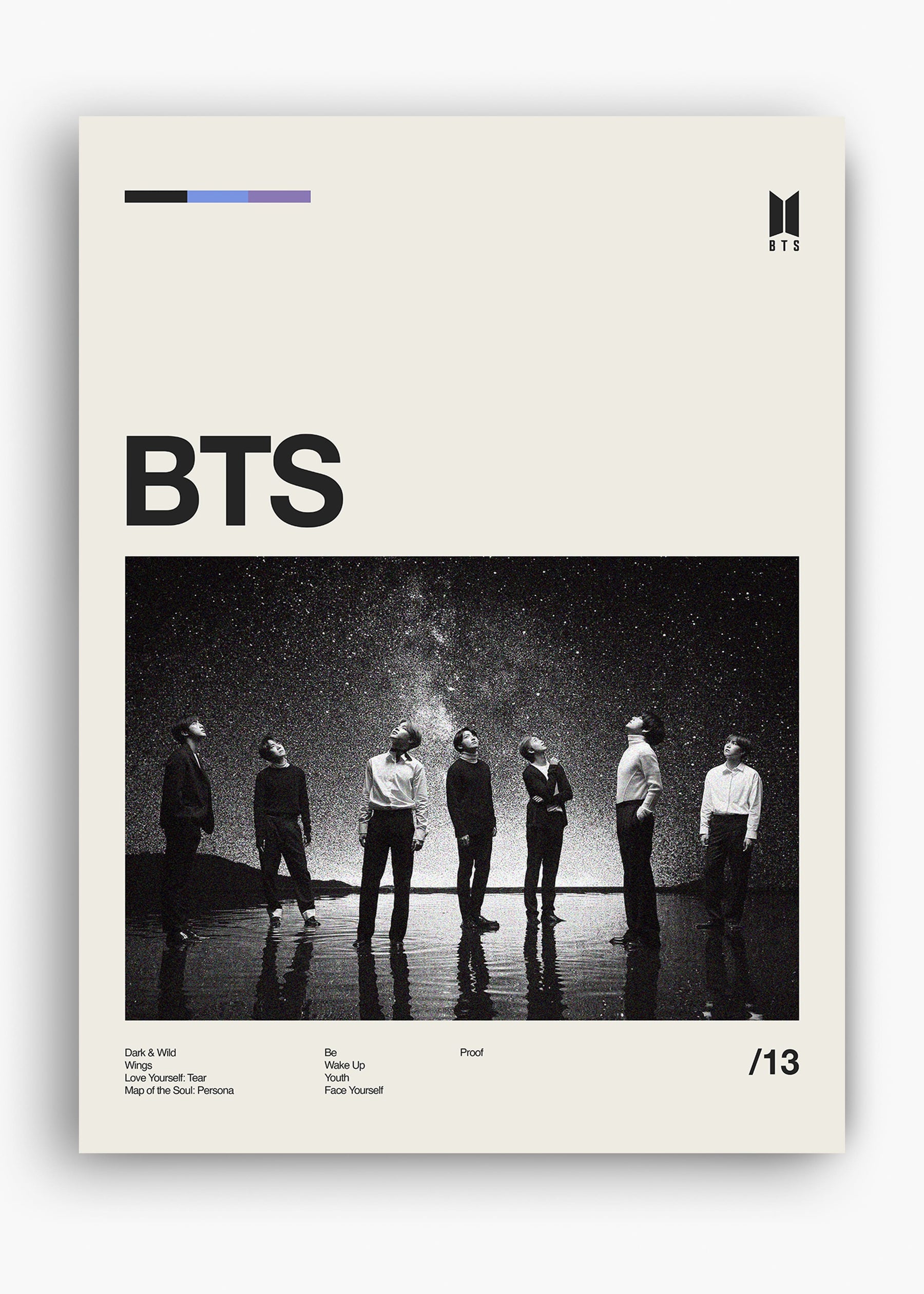 Quadro BTS Banda