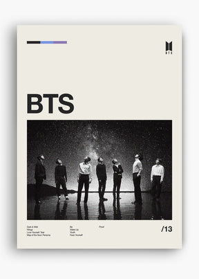 Quadro BTS Banda