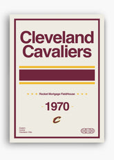 Quadro NBA Cleveland Cavaliers