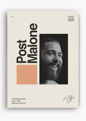 Quadro Signature Post Malone
