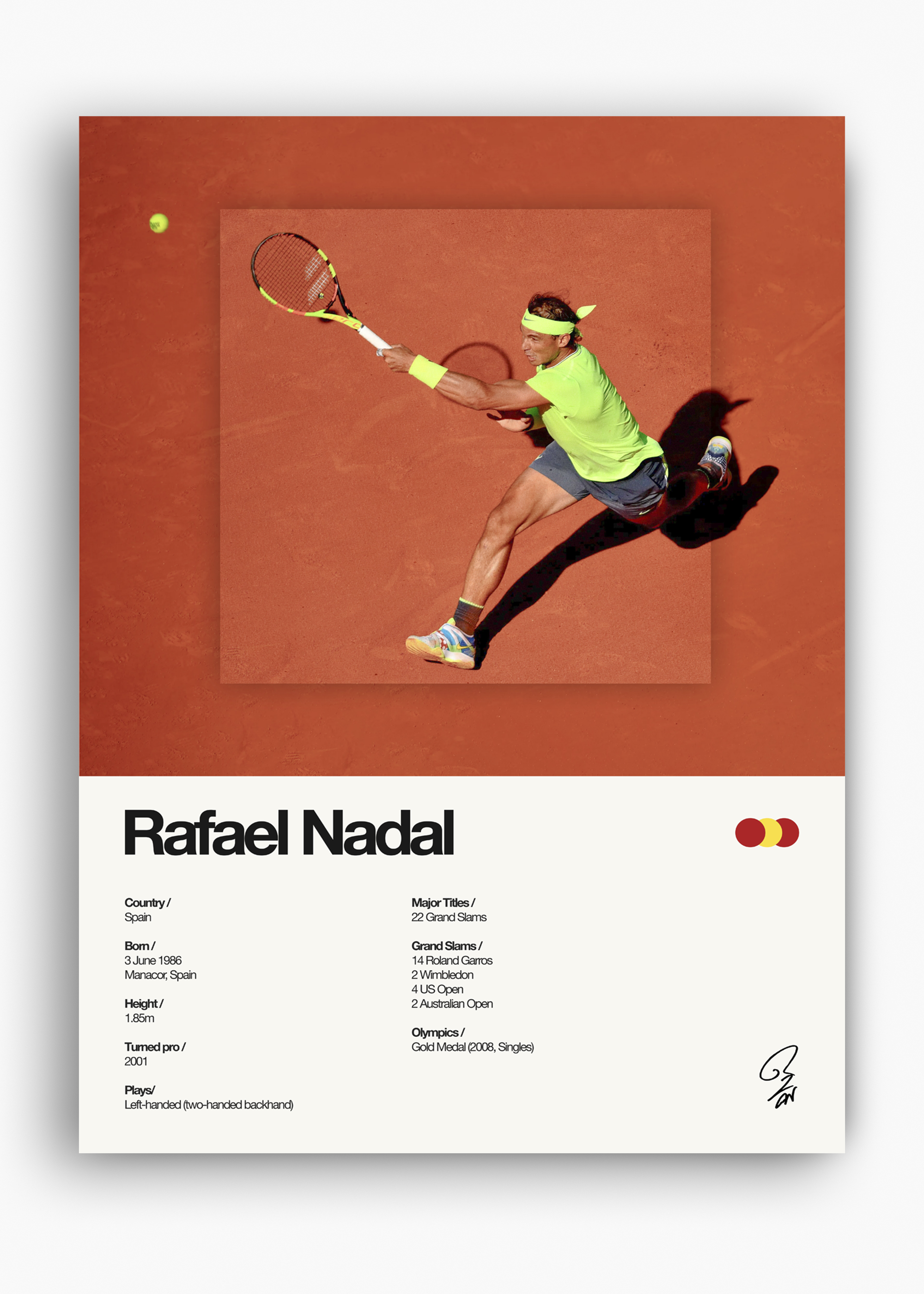 Quadro Rafael Nadal - 10
