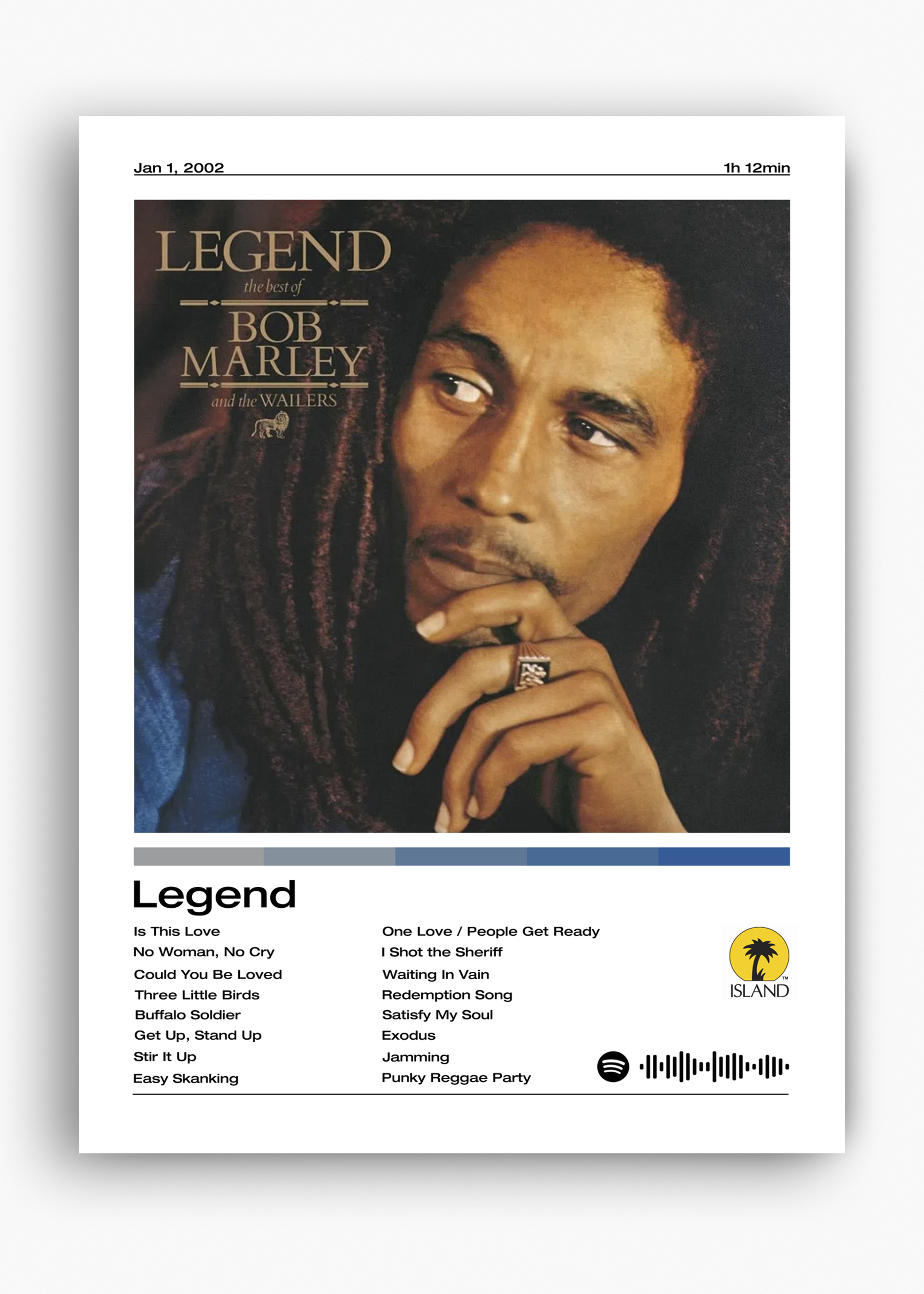Quadro Bob Marley Legend - 10
