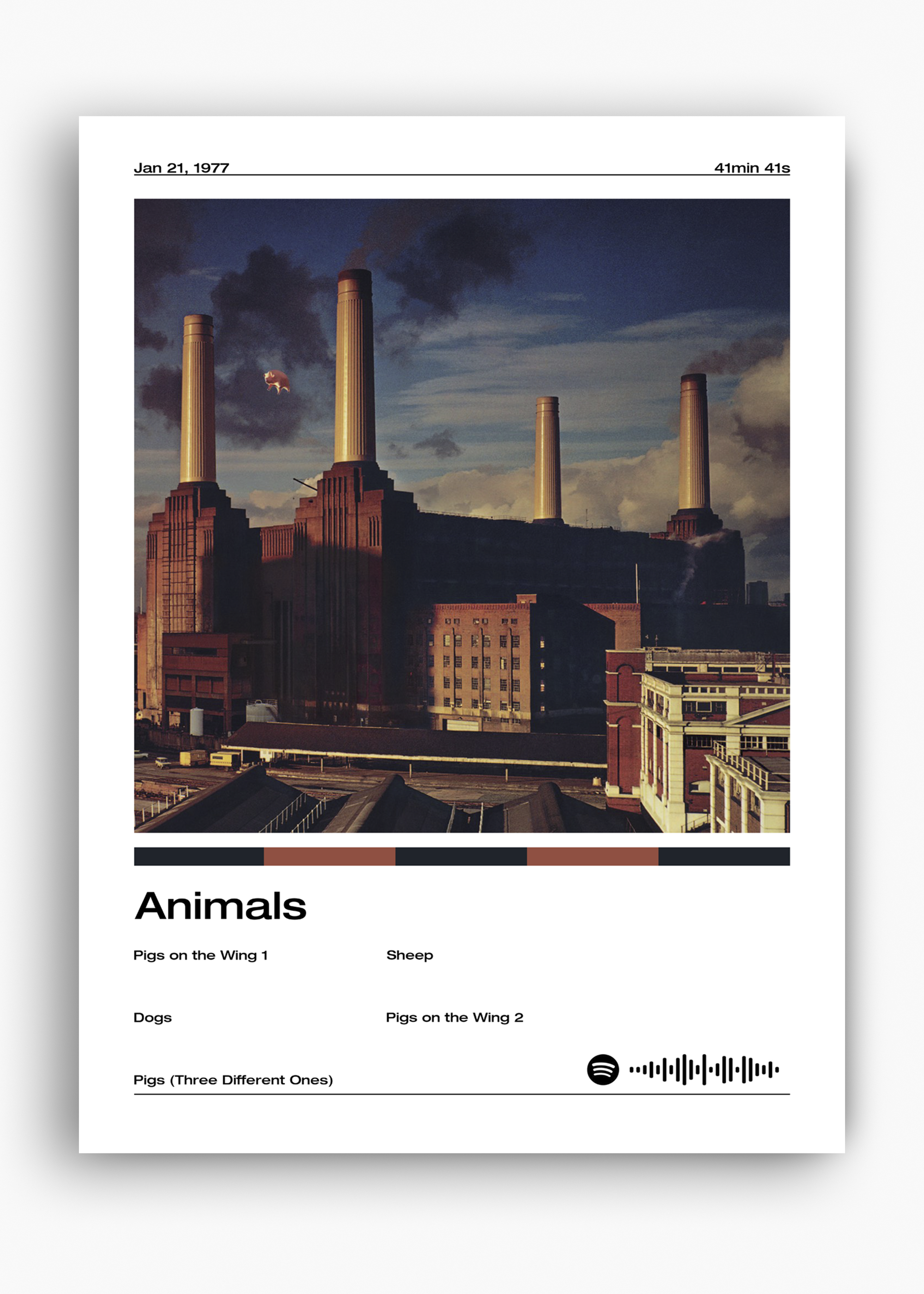 Quadro Pink Floyd Animals - 10