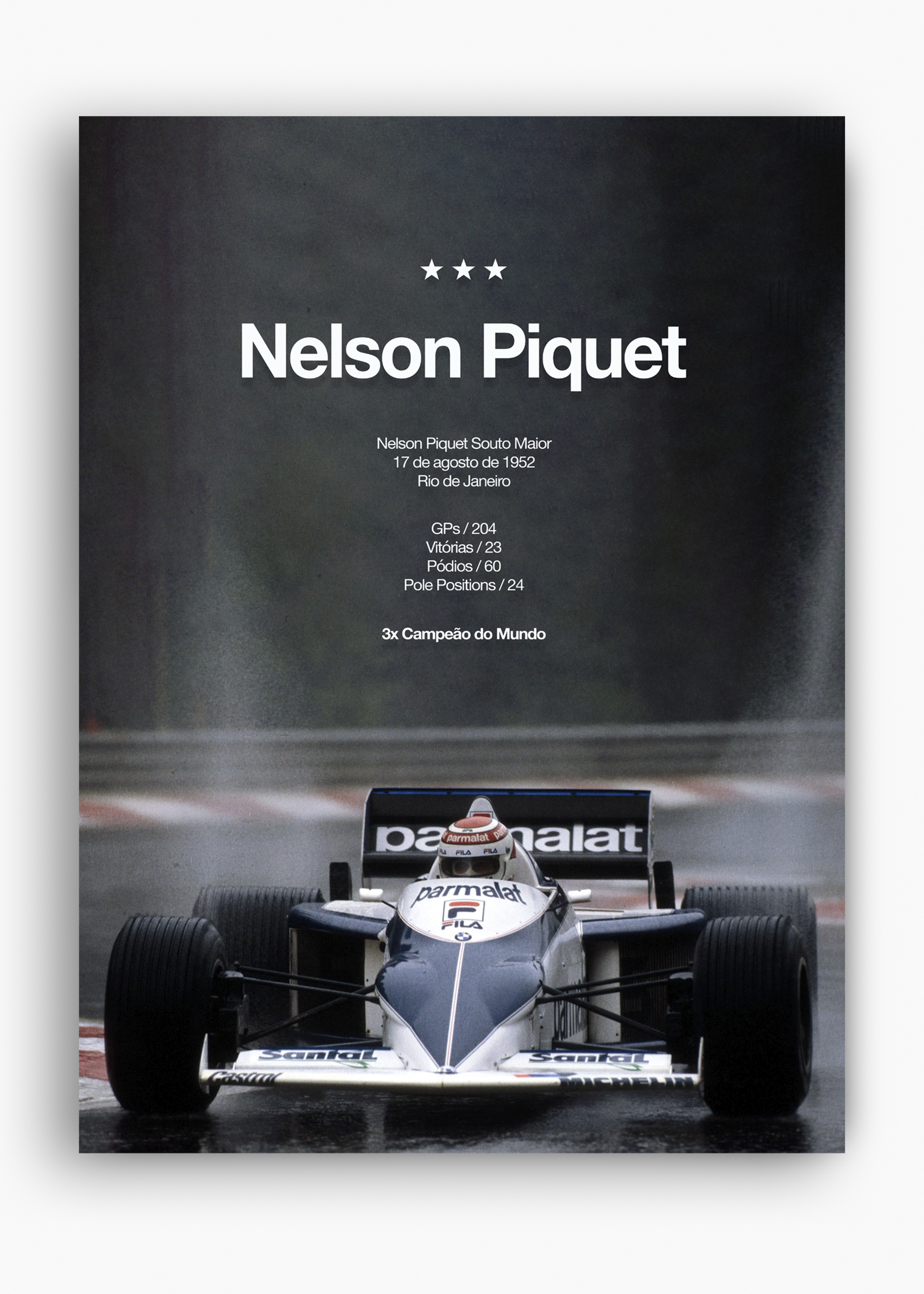Quadro Nelson Piquet - 10