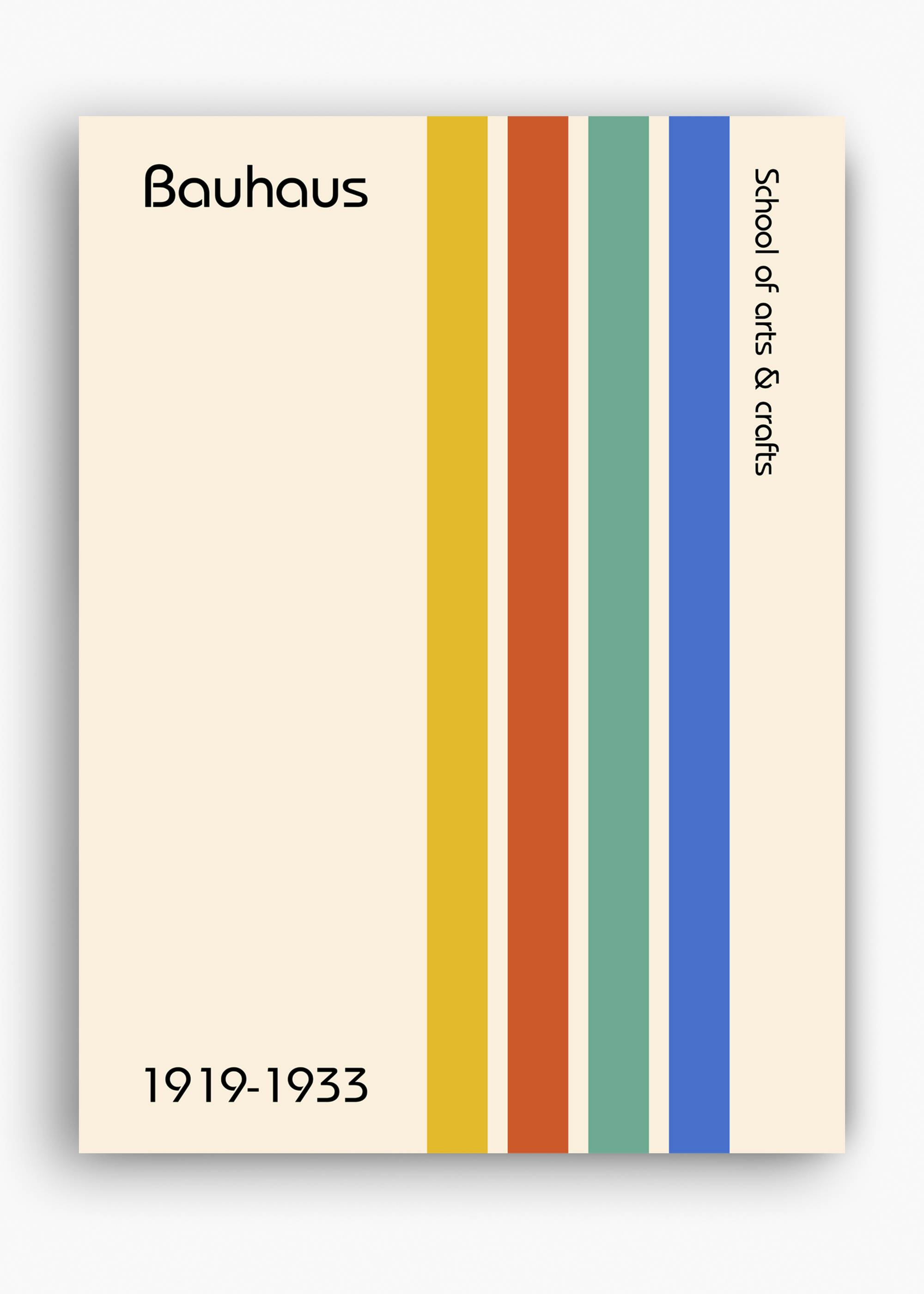 Quadro Bauhaus Symmetry - 10