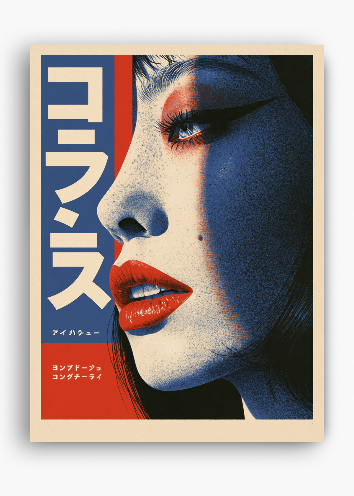 Quadro Japonês Kuchibiru - 10