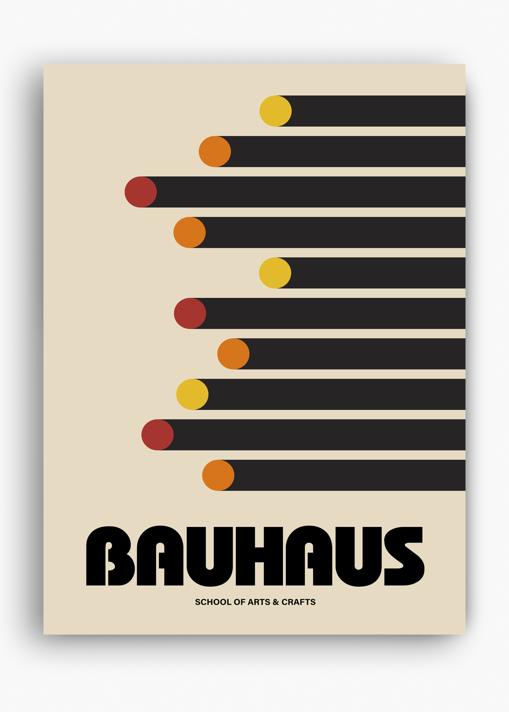 Quadro Bauhaus Symetry - 10