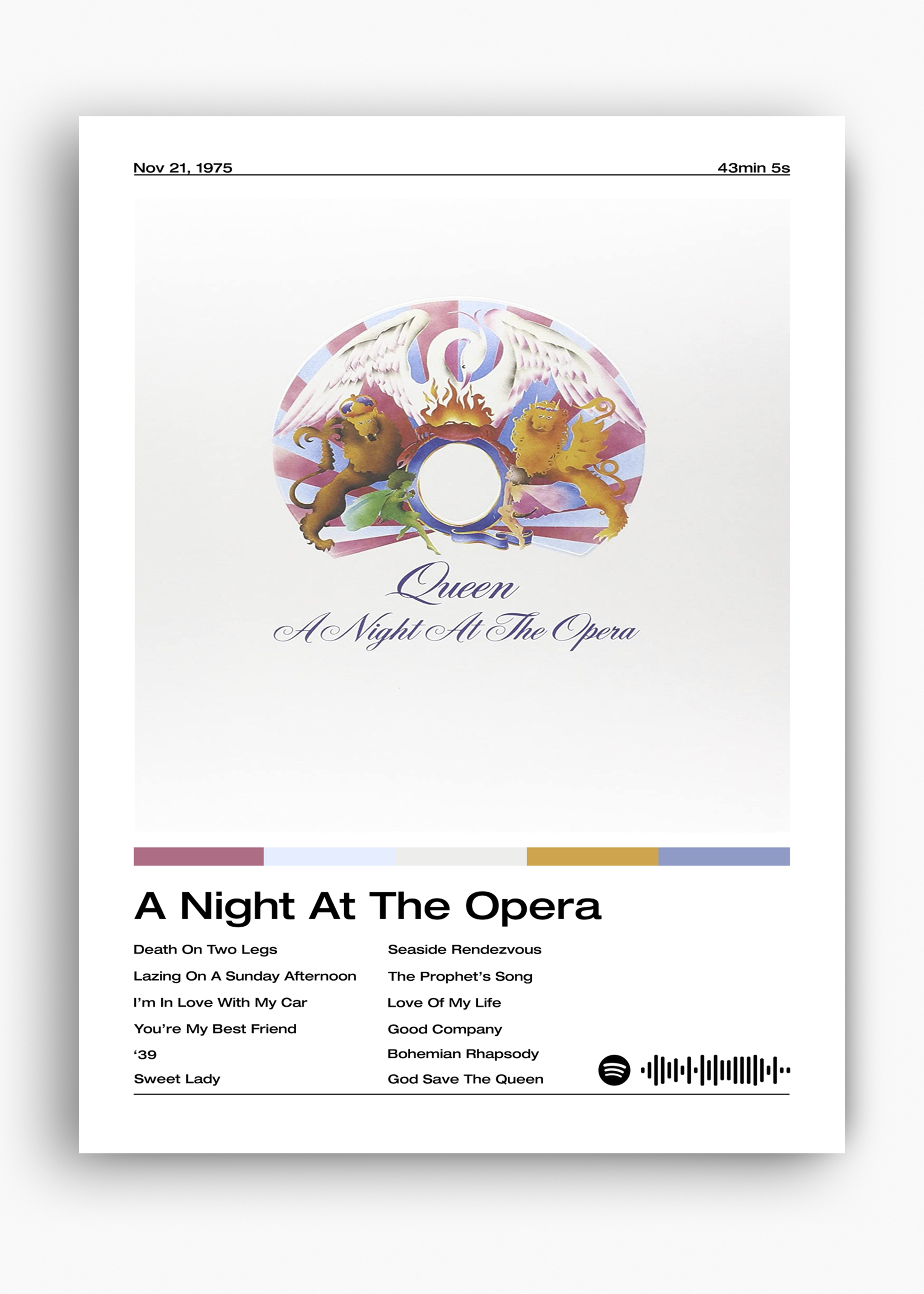 Quadro Queen A Night at the Opera - 10