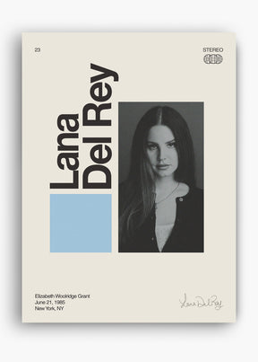 Quadro Signature Lana Del Rey